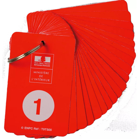 Plaquette de tirage au sort