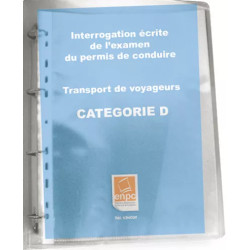 Classeur avec fiches interrogations écrites D