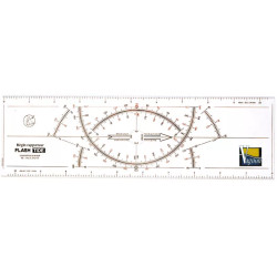 Règle Flash Tide Type bicolore