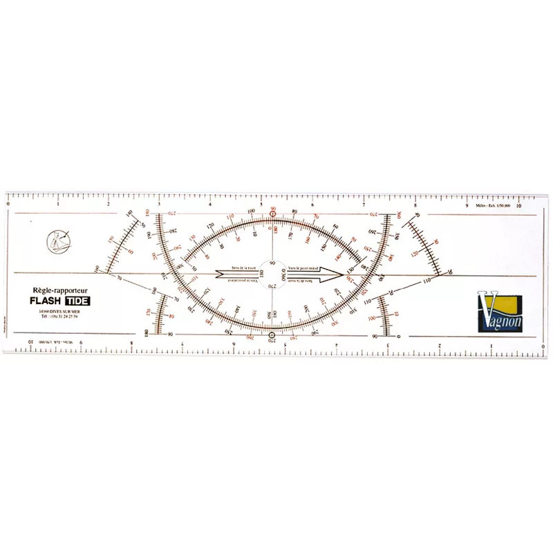 Règle Flash Tide Type bicolore