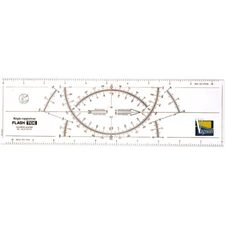 Règle Flash Tide Type bicolore