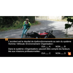 Question accident moto