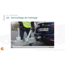 Cours verrouillage de l'attelage