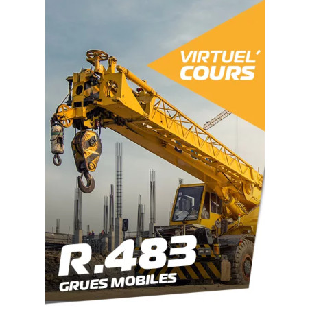 Virtuel'Cours CACES® Grues mobiles R.483