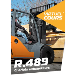 Virtuel'Cours CACES® Chariots automoteurs R.489