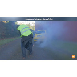 Cours dégagement d'urgence d'une victime