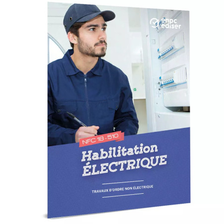 Couverture livret habilitation électrique  - non électrique