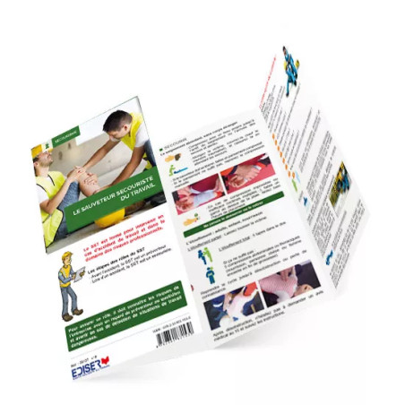 Mockup dépliant 4 volets SST