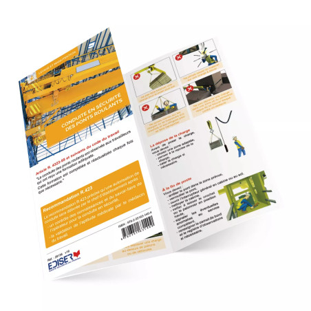 Mockup dépliant 3 volets Ponts Roulants R.484