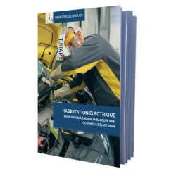 Couverture livret habilitation engin EEE ou véhicule electrique