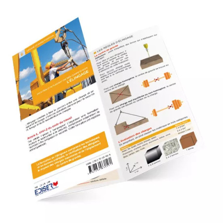 Mockup dépliant 3 volets élingage