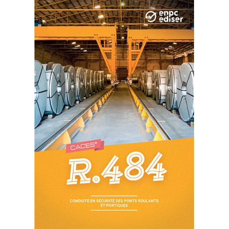 Couverture livret CACES® - Ponts roulants R.484