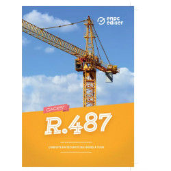 Couverture livret CACES® - Grues à tour R.487
