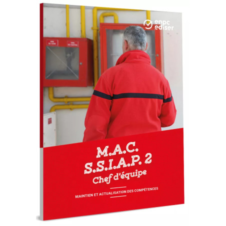 Couverture livret MAC SSIAP2 chef d'équipe