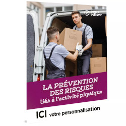 Couverture livret gestes et postures personnalisable