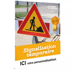 Couverture livret signalisation temporaire personnalisable