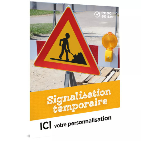 Couverture livret signalisation temporaire personnalisable