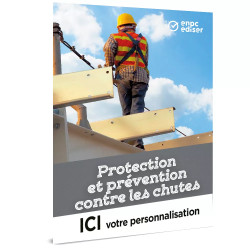 Couverture livret proection et prévention contre les chutes personnalisable