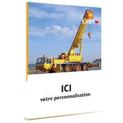 Couverture livret CACES® - Grues mobiles R.483 personnalisable