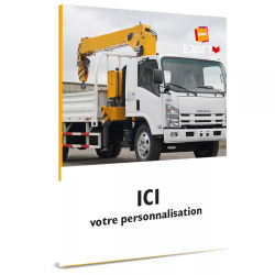 Couverture livret CACES® - Grues de chargement R.490 personnalisable