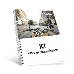 Couverture code de la route permis AM Cyclo/Quadricyle personnalisable