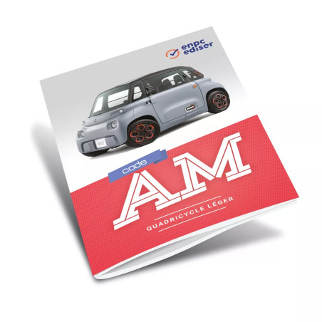 Couverture code de la route permis AM Quadricycle léger