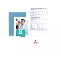 Kit pochette permis B dématérialisé