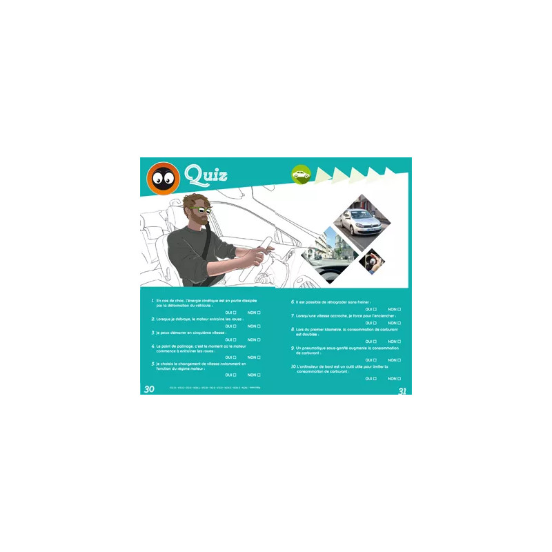 Pages intérieures quiz