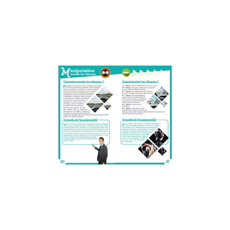 Pages intérieures chapitre monter les vitesses