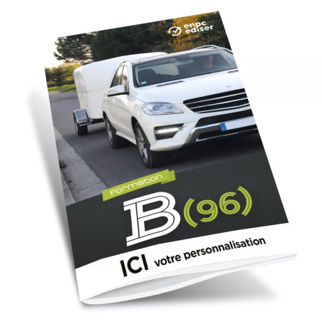 Livret formation 7 heures permis B96 personnalisable