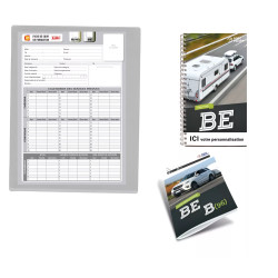 Kit pochette permis BE personnalisable