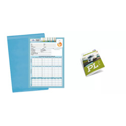 Kit de base permis poids lourds avec pochette bleu