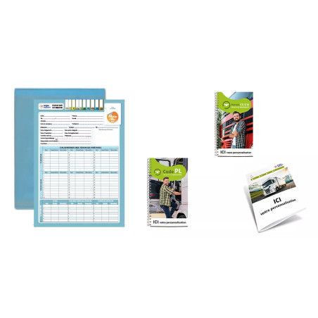 Kit complet permis CE/C1E personnalisable