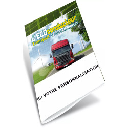 Livret éco-conducteur transport de marchandises personnalisable