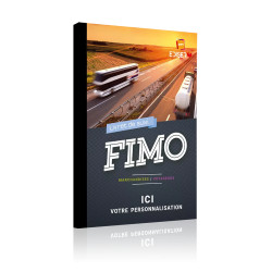 Livret de suivi de formation FIMO marchandises et voyageurs personnalisable
