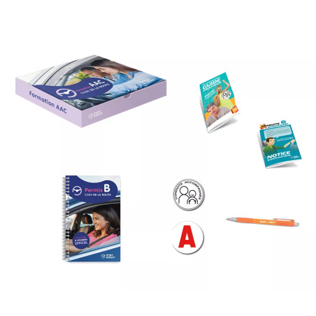 Kit box conduite accompagnée avec code de la route
