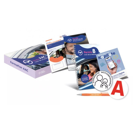 Kit box code conduite accompagnée Kopilote