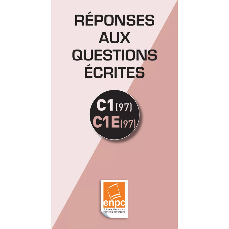 Page réponses aux questions écrites