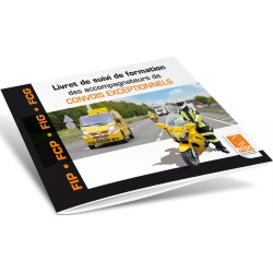 Livret de suivi de formation accompagnateurs de convois