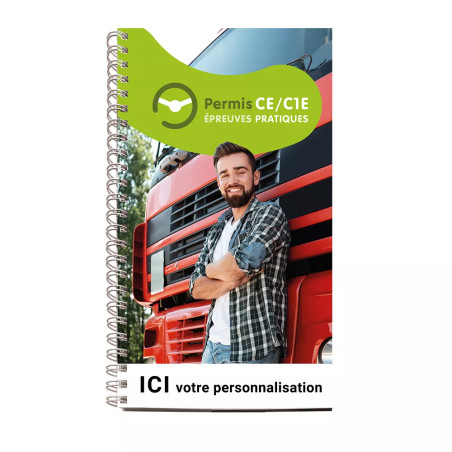 Livret épreuves pratiques CE/C1E personnalisable