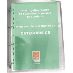 Classeur de fiches interrogations écrites permis CE