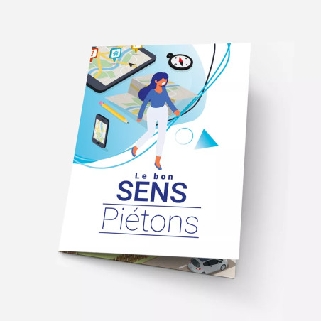 Dépliant le bon sens piéton
