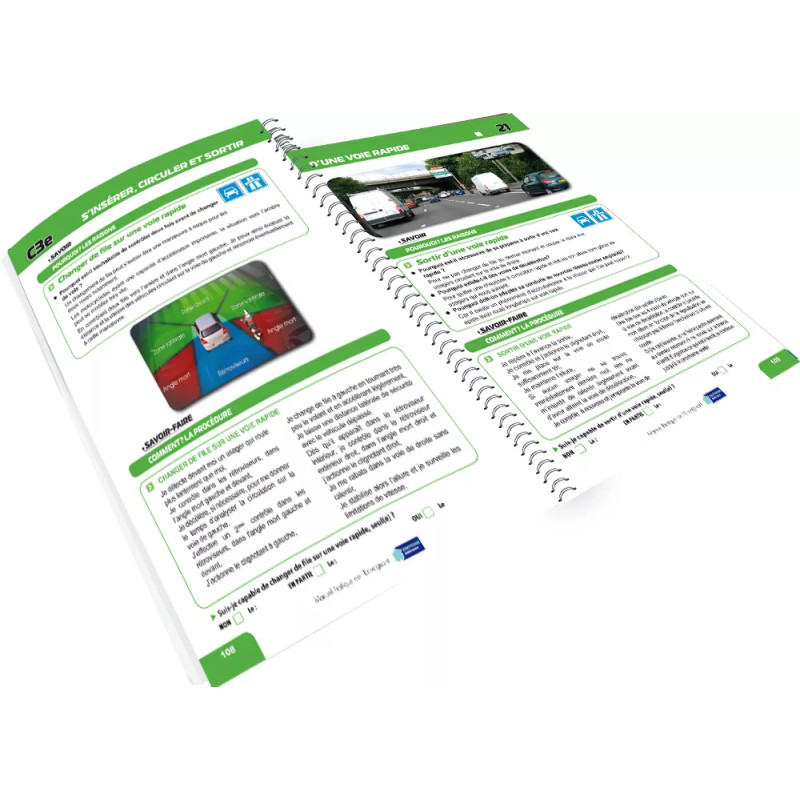 Pages intérieures chapitre C3e s'insérer, circuler et sortie