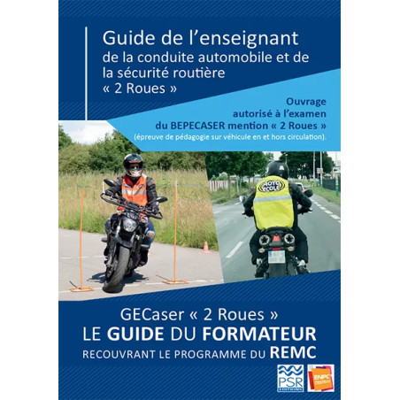 Couverture cahier pédagogique examen BEPECASER mention deux-roues