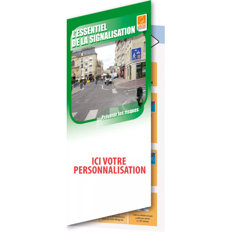Dépliant l'essentiel de la signalisation personnalisable