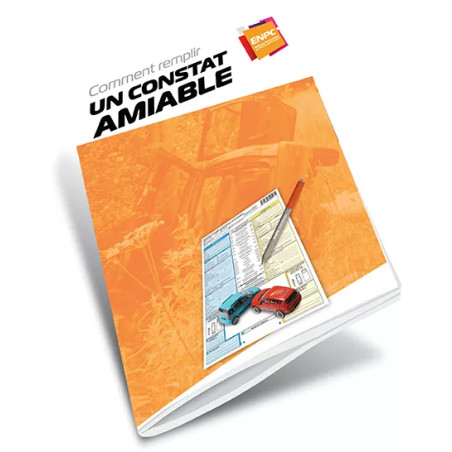 Couverture livret comment remplir un constat amiable