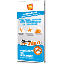 Dépliant la conduite risque zéro ecoconduite