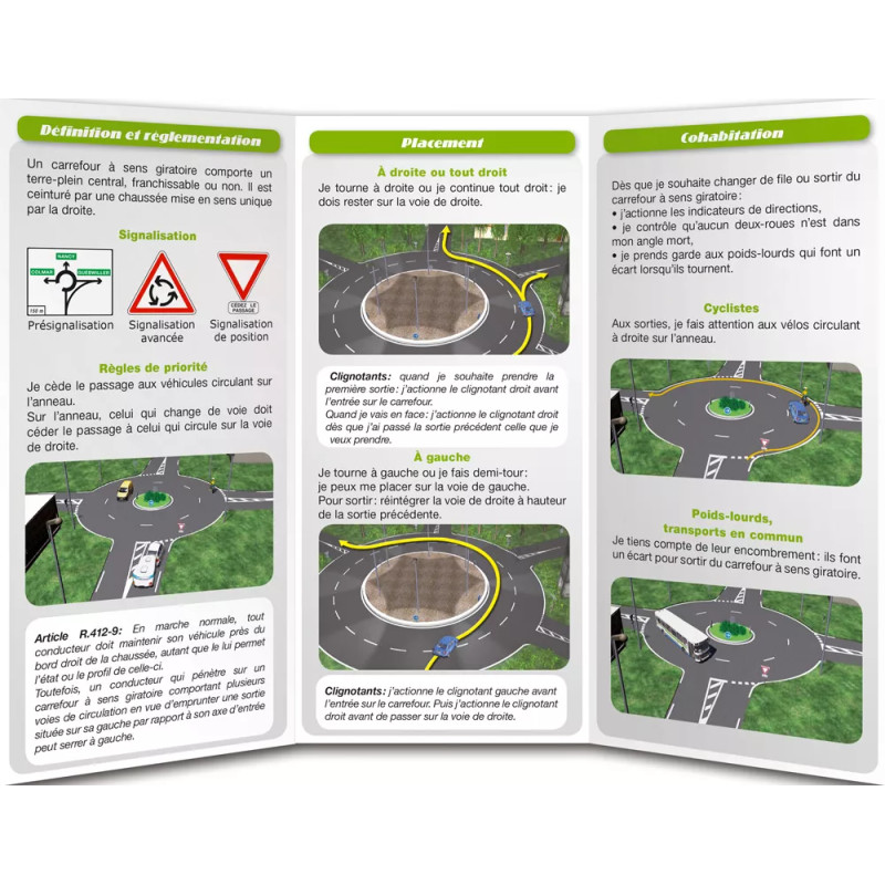 Intérieur dépliant