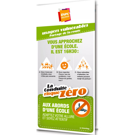 Dépliant la conduite risque zéro usagers vulnérables