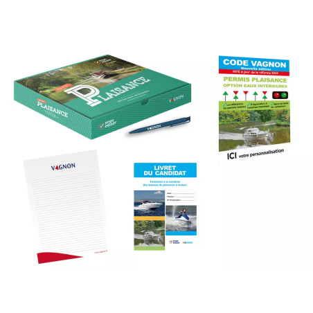 Kit cours basique eaux intérieures personnalisable